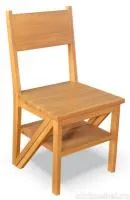 стул-стремянка №2 (массив сосны, старение), лак, ирб