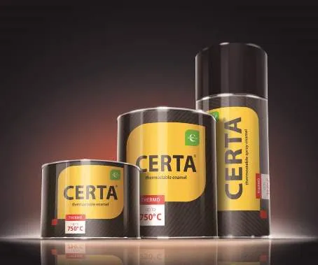 эмаль церта термостойкая, графит серый, (аэрозоль 0,52л), спектр