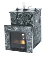печь для бани изистим анапа м2 premium в четырех. кожухе из пироксенита закр.верх, вх. с тыл.стор.