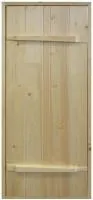 дверь из сосны входная 180х80 ласточкин хвост, банный перец
