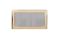 решетка вентиляционная 110*300 мм, золото, fireway 