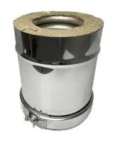 дымоход craft утепленный нержавеющий (310/0,8/304/0,5) ф120/220 l=0,25м по воде