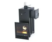 печь для бани изистим сочи м2  premium вход с тыла, футеровка