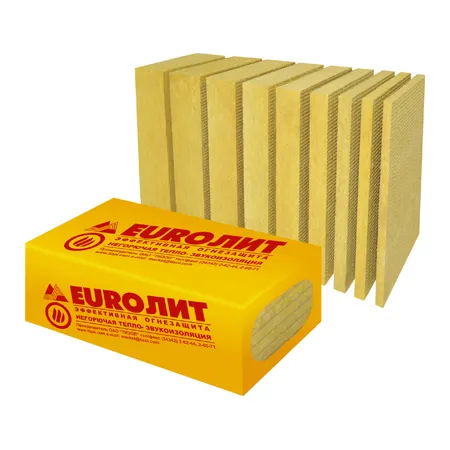 плита огнезащитная фольгированная euro-лит 150/ф1 1000*600*30 мм