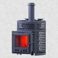 печь для бани gfs искандер ураган 18м зк чугунная