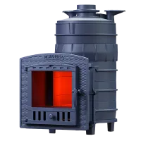 печь для бани gfs искандер 25п2 pro зк чугунная